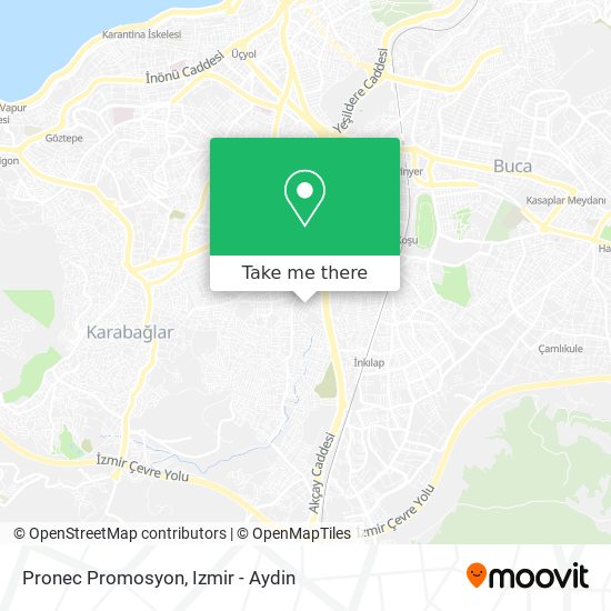 Pronec Promosyon map