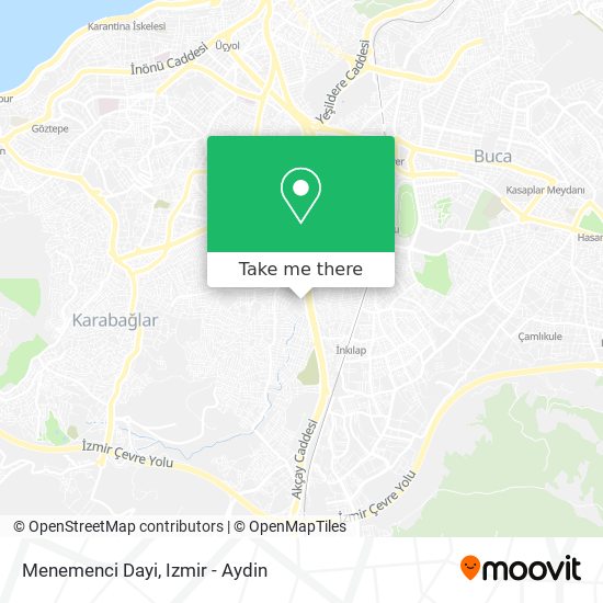 Menemenci Dayi map