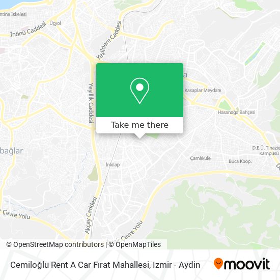 Cemiloğlu Rent A Car Fırat Mahallesi map