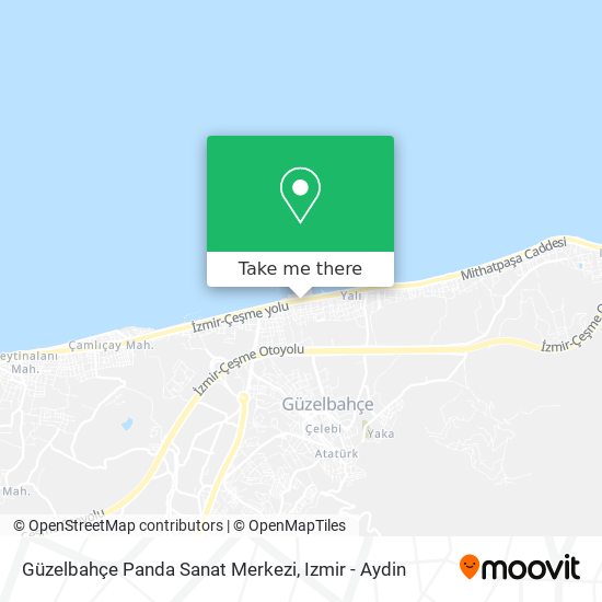 Güzelbahçe Panda Sanat Merkezi map