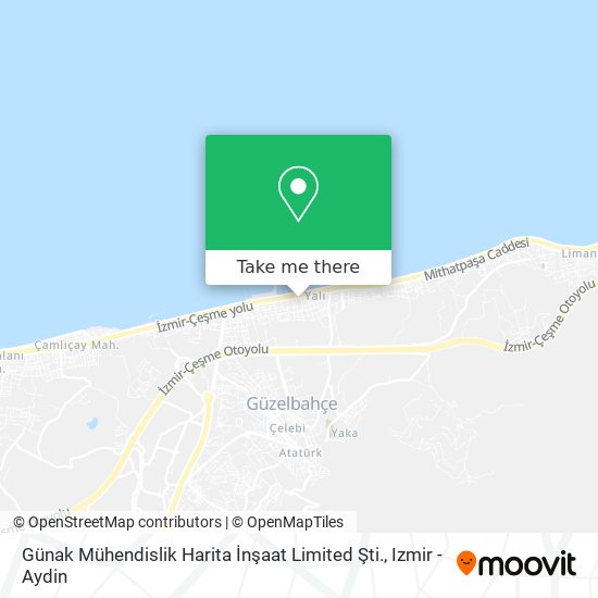 Günak Mühendislik Harita İnşaat Limited Şti. map