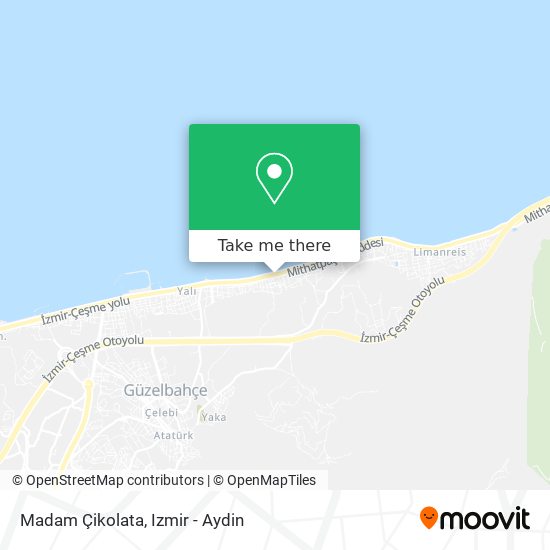 Madam Çikolata map
