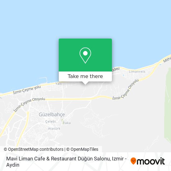 Mavi Liman Cafe & Restaurant Düğün Salonu map
