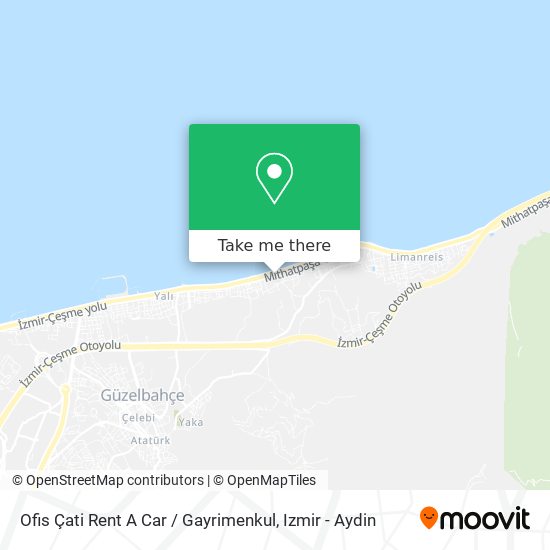 Ofis Çati Rent A Car / Gayrimenkul map