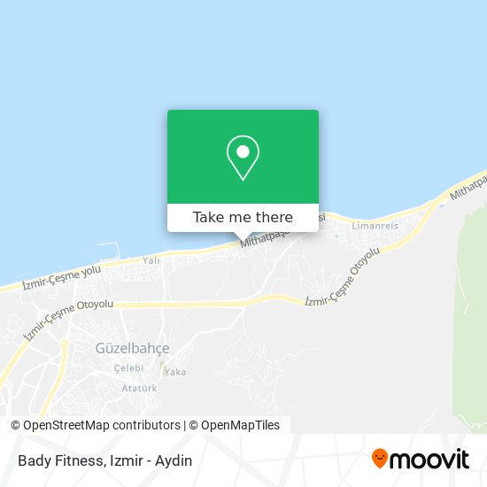 Bady Fitness map