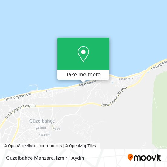 Guzelbahce Manzara map