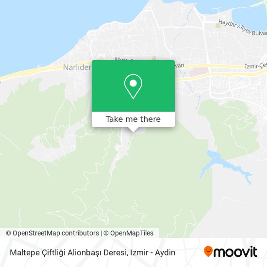Maltepe Çiftliği Alionbaşı Deresi map