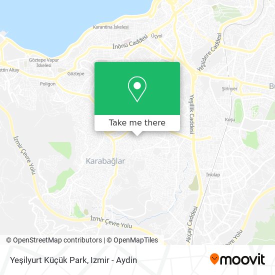 Yeşilyurt Küçük Park map