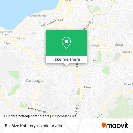 Biz Bize Kafeterya map