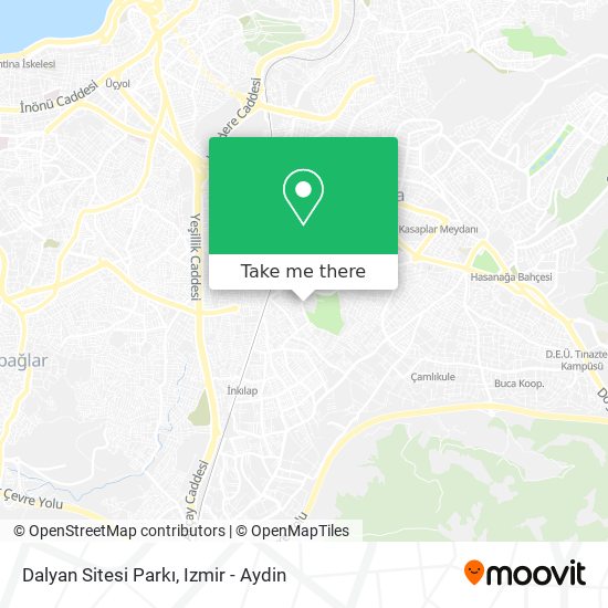 Dalyan Sitesi Parkı map