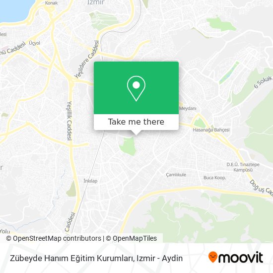 Zübeyde Hanım Eğitim Kurumları map