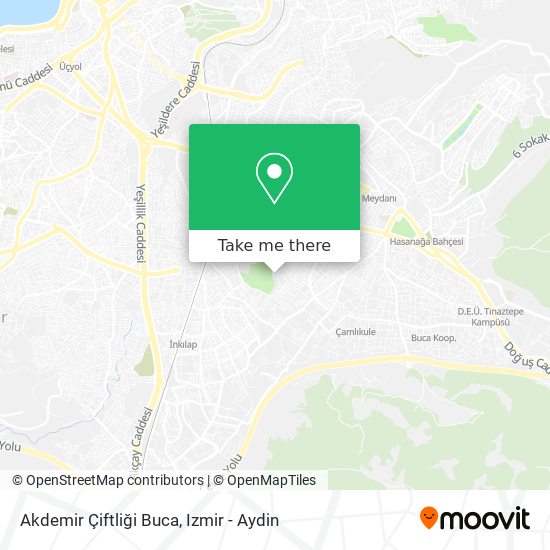 Akdemir Çiftliği Buca map