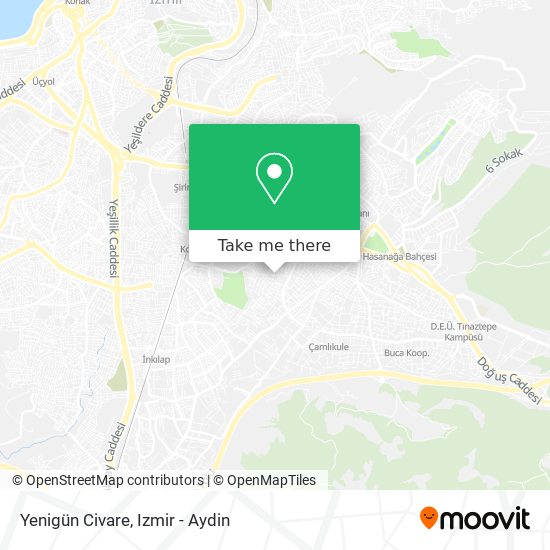 Yenigün Civare map