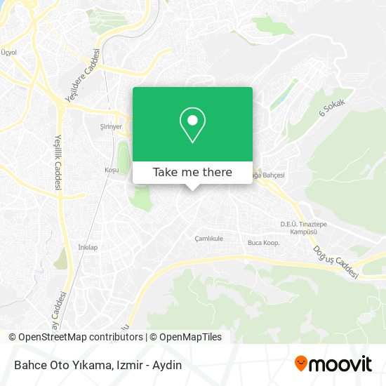 Bahce Oto Yıkama map