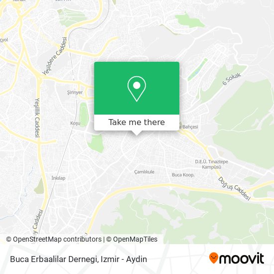 Buca Erbaalilar Dernegi map