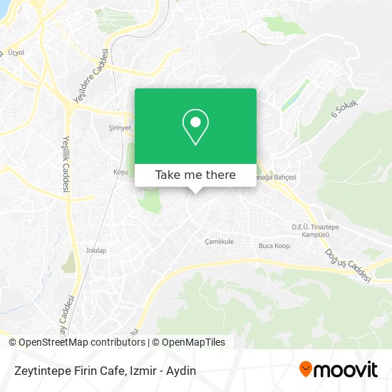 Zeytintepe Firin Cafe map