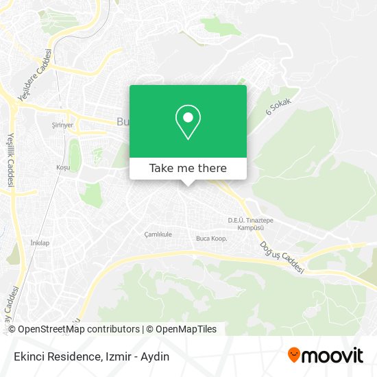 Ekinci Residence map