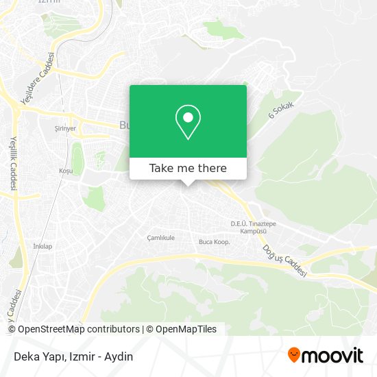Deka Yapı map