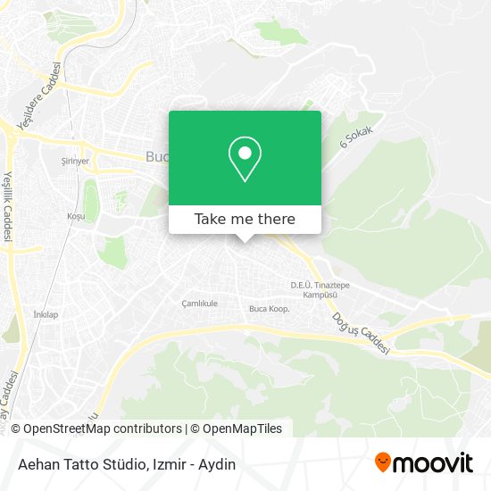 Aehan Tatto Stüdio map
