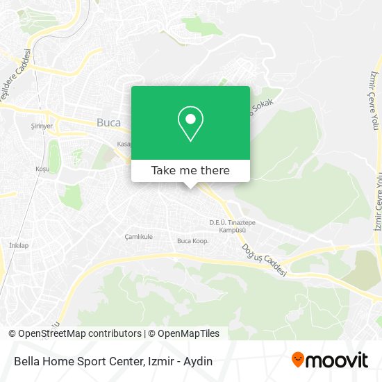 Bella Home Sport Center map