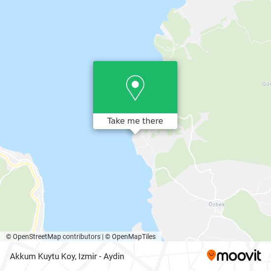 Akkum Kuytu Koy map