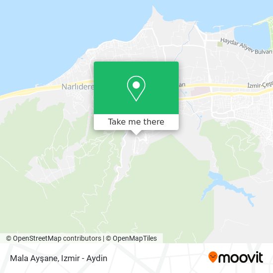 Mala Ayşane map