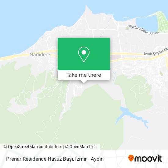 Prenar Residence Havuz Başı map