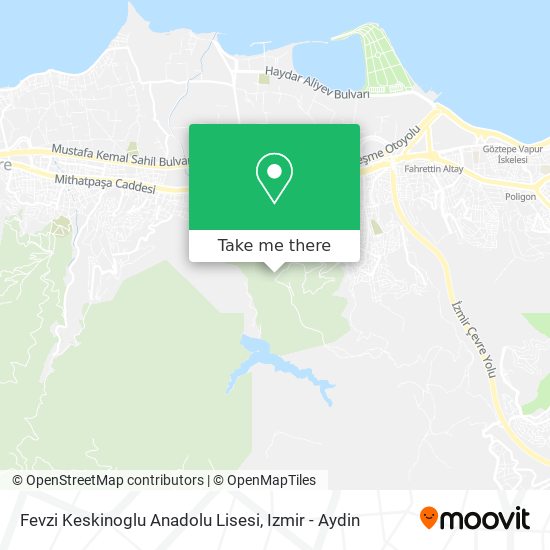 Fevzi Keskinoglu Anadolu Lisesi map