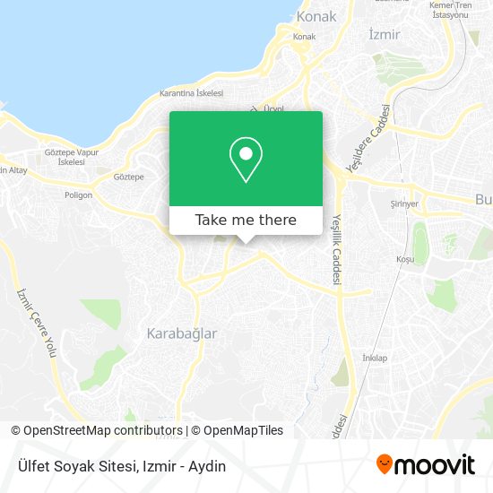 Ülfet Soyak Sitesi map