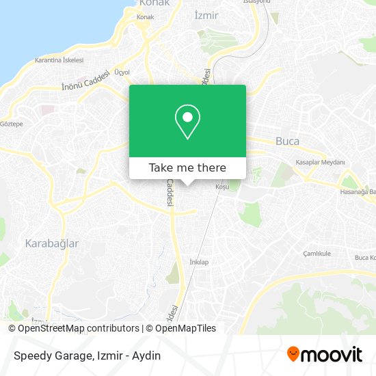 Speedy Garage map