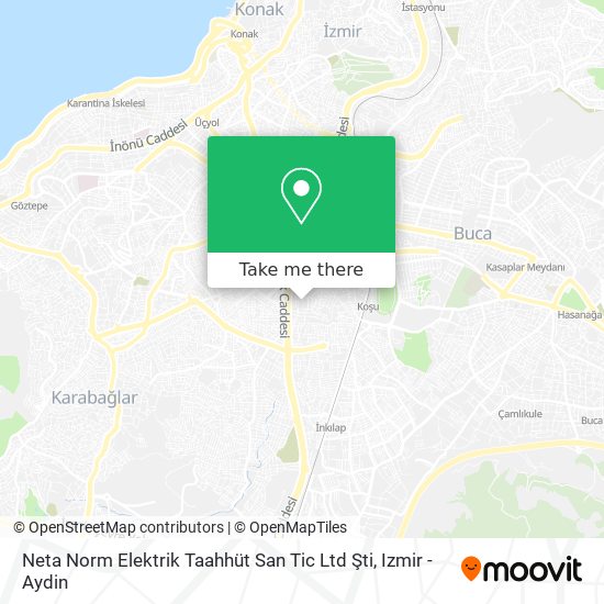 Neta Norm Elektrik Taahhüt San Tic Ltd Şti map