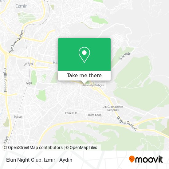 Ekin Night Club map