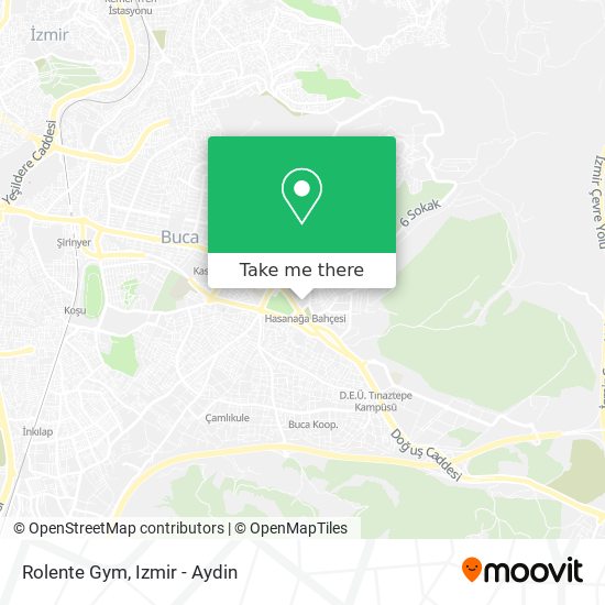 Rolente Gym map