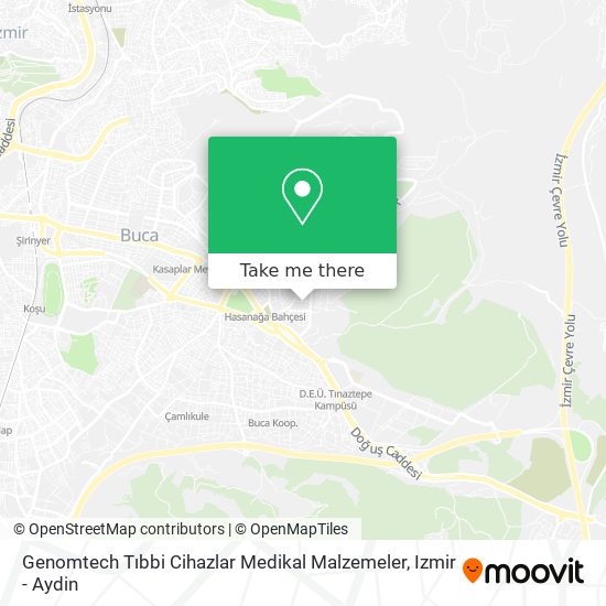 Genomtech Tıbbi Cihazlar Medikal Malzemeler map