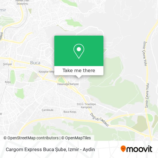 Cargom Express Buca Şube map