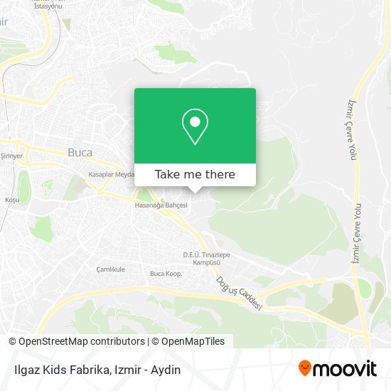 Ilgaz Kids Fabrika map