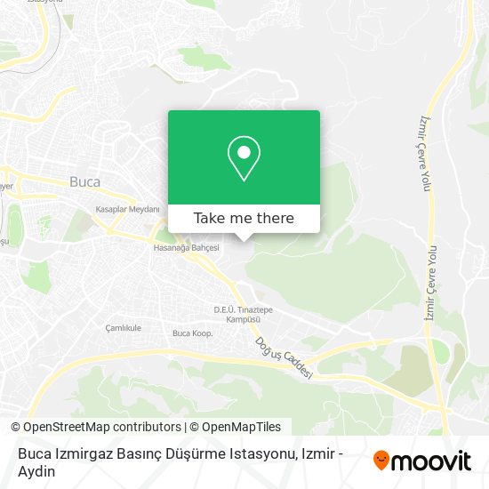 Buca Izmirgaz Basınç Düşürme Istasyonu map