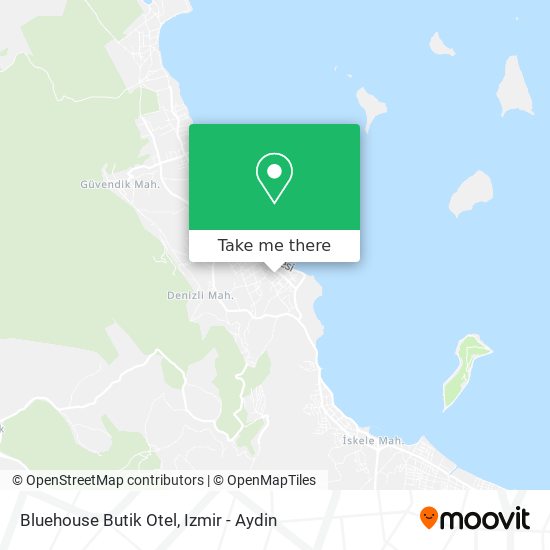 Bluehouse Butik Otel map