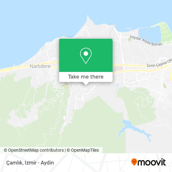 Çamlık map