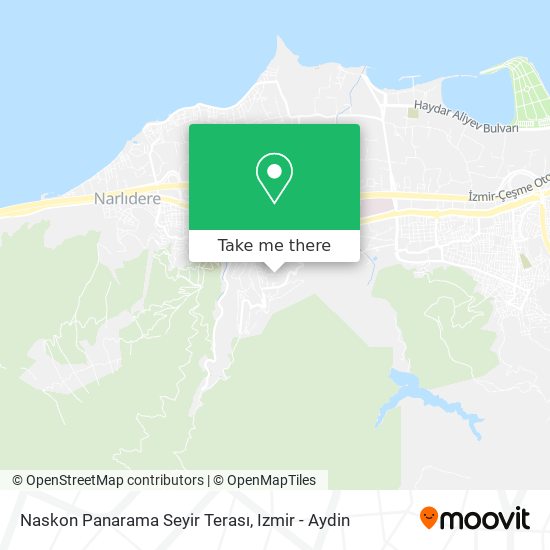 Naskon Panarama Seyir Terası map