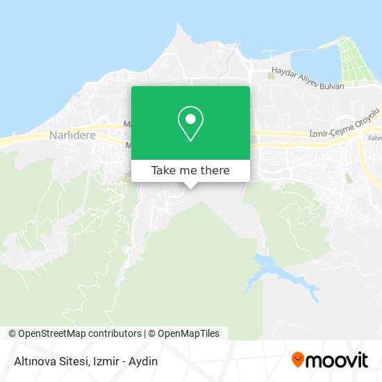 Altınova Sitesi map