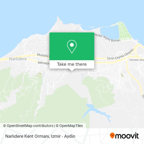 Narlıdere Kent Ormanı map