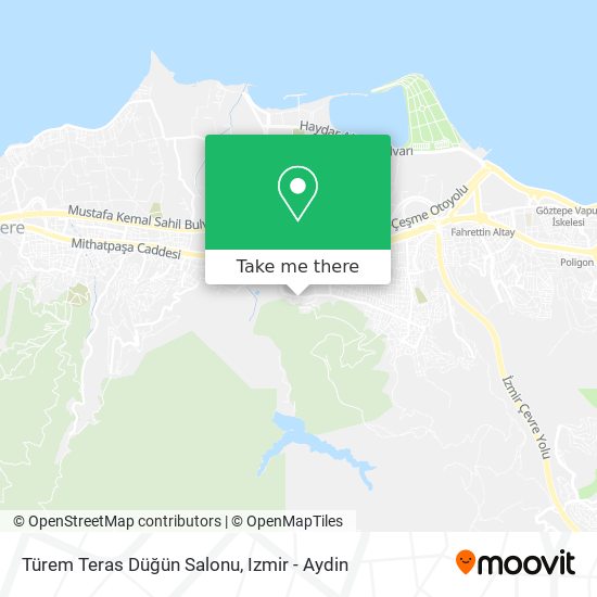 Türem Teras Düğün Salonu map