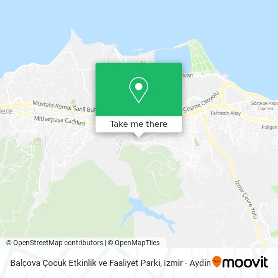 Balçova Çocuk Etkinlik ve Faaliyet Parki map
