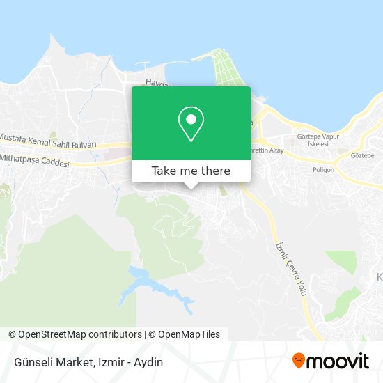 Günseli Market map