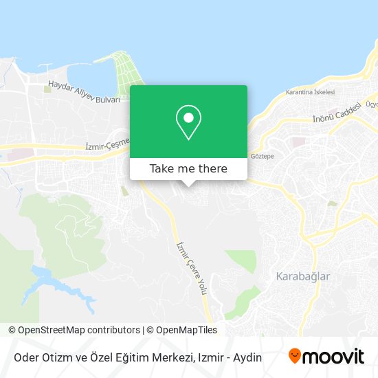 Oder Otizm ve Özel Eğitim Merkezi map