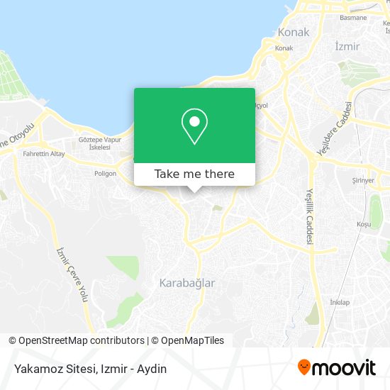 Yakamoz Sitesi map