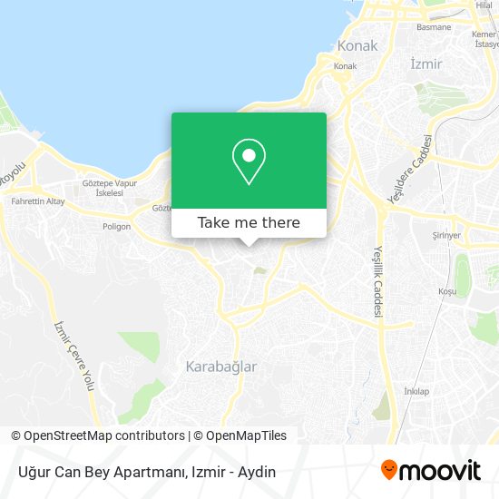 Uğur Can Bey Apartmanı map