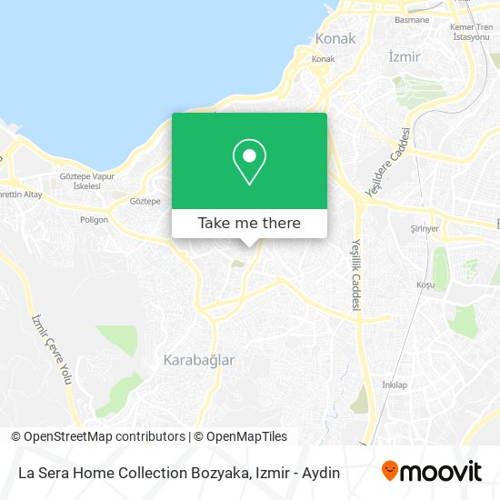 La Sera Home Collection Bozyaka map