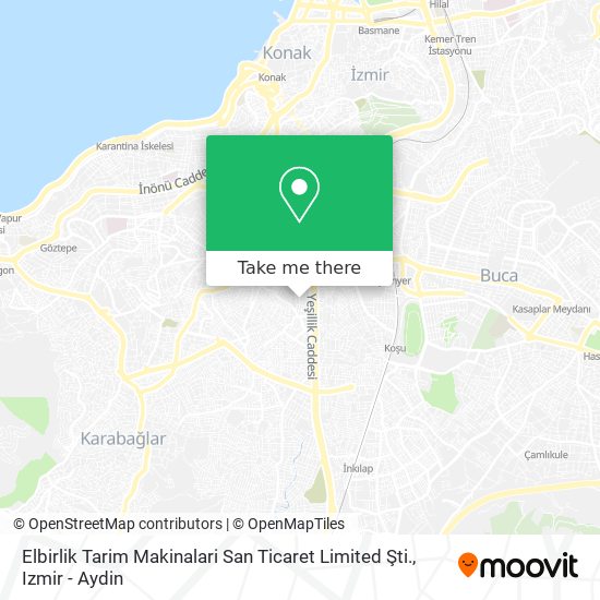 Elbirlik Tarim Makinalari San Ticaret Limited Şti. map